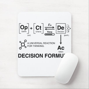 DECISION_FORMULA MOUSE PAD