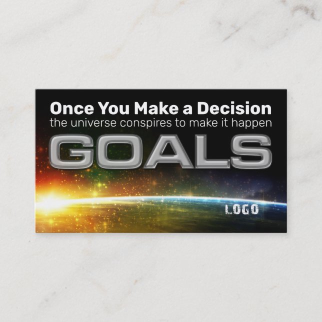 Decision Goal Card (Front)