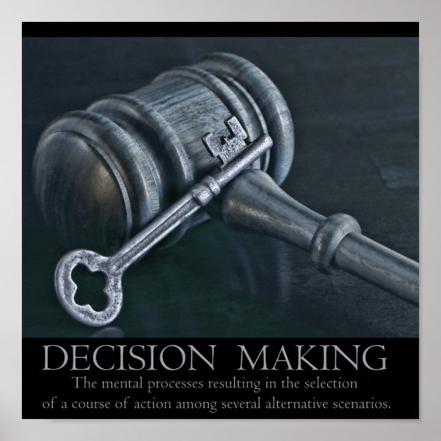 Decision Making Poster (Front)