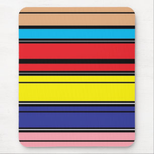 deck chair print mousepad