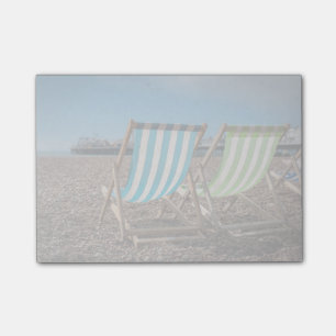 Deck Chairs Looking At The Sea Post-it Notes