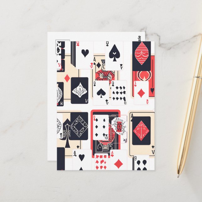 Deck of Cards | Abstract Modern (Front/Back In Situ)