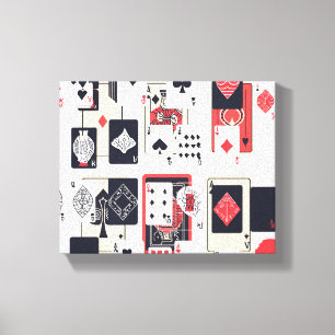 Deck of Cards Canvas Print