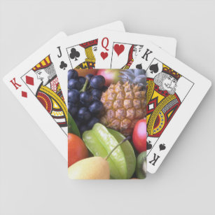 Deck of Cards, Mixed Fruit Photograph Playing Cards