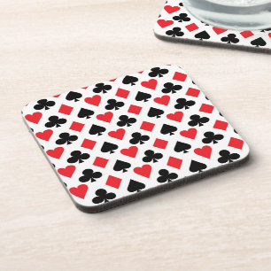 Deck of Cards Pattern Coaster
