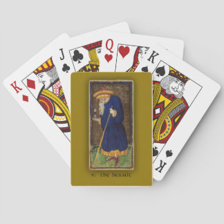 Deck of Cards with Visconti-Sforza Tarot Hermit