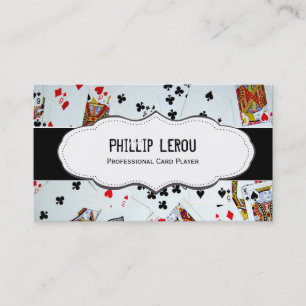 Deck of Playing Cards Business Cards