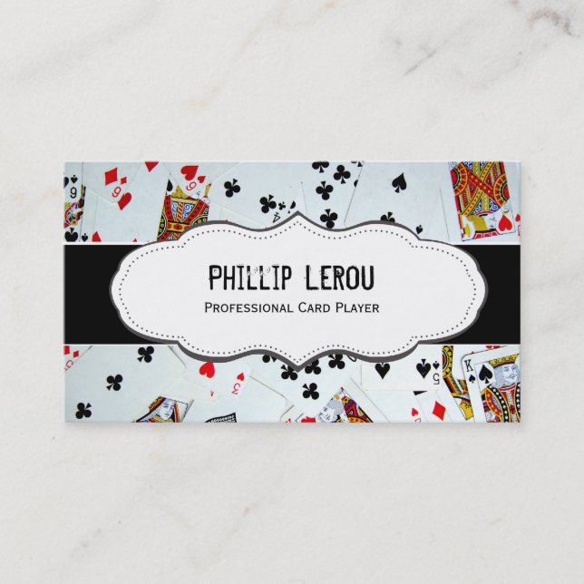 Deck of Playing Cards Business Cards (Front)