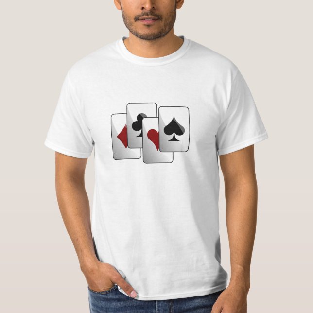 Deck of Playing Cards T-Shirt (Front)