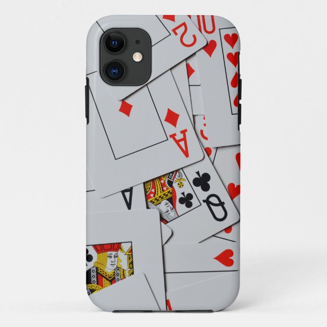 Deck Of Scattered Cards, iPhone / iPad case (Back)