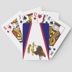 Deck Playing Cards with Flag of American Samoa