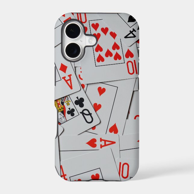 Deck Scattered Playing Cards, (Back)
