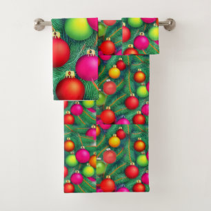 Deck the Halls Bath Towel Set