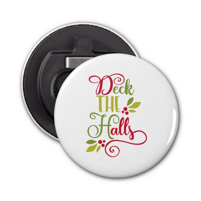 deck the halls bottle opener (Front)