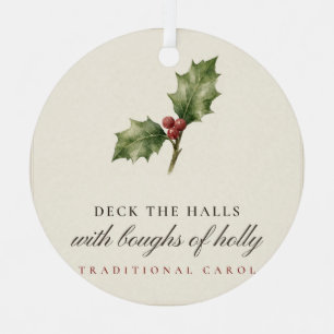 Deck the Halls Christmas Ornament