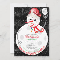 Deck the Halls Christmas Pickleball Birthday Party