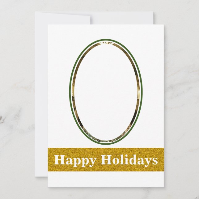 Deck The Halls Flat Holiday Card (Front)