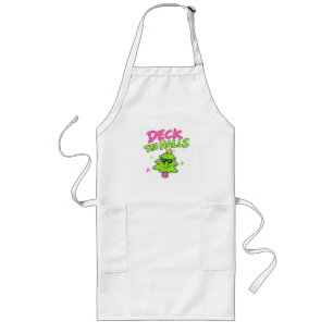 deck the halls long apron