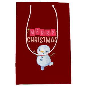 Deck the Halls: Merry Christmas Cheer" Medium Gift Bag