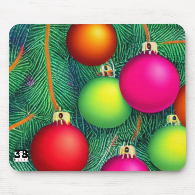 Deck the Halls Mouse Pad (Front)