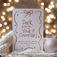 Deck The Halls Office Humour