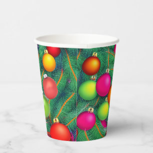 Deck the Halls Paper Cups