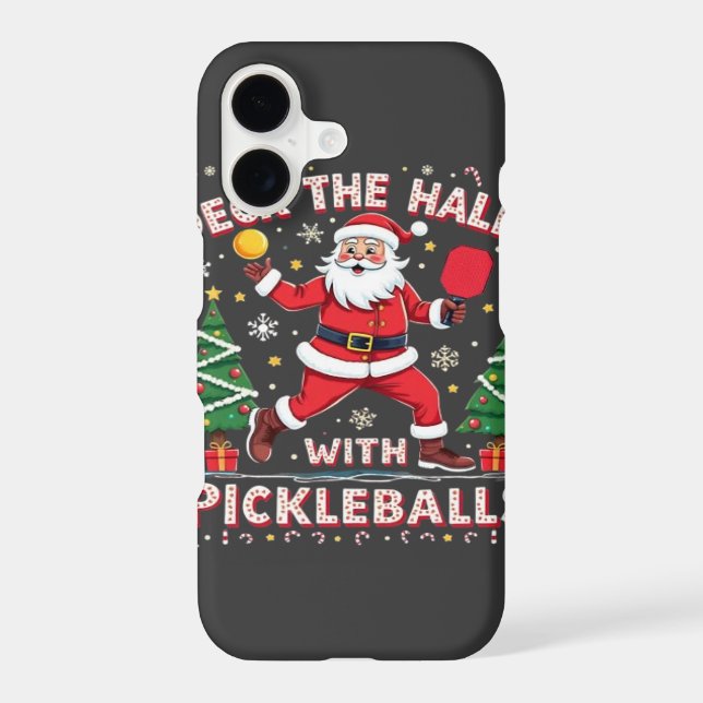 Deck The Halls With Pickleballs  (Back)