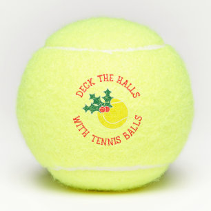 Deck The Halls With Tennis Balls Christmas