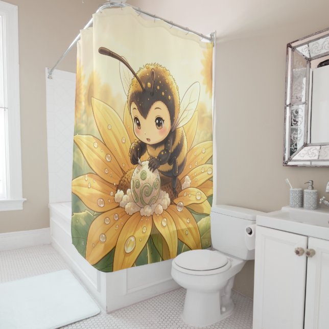 Decke Shower Curtain (In Situ)