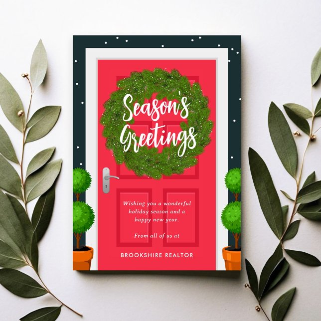 Decked Door Business Holiday Card (Creator Uploaded)