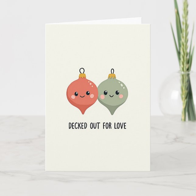 Decked Out For Love Card (Front)