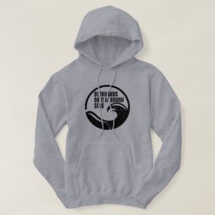 Deckhands Do It In Rough Seas Funny Fishing Hoodie