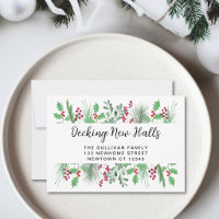 Decking New Halls Christmas New Home Moving