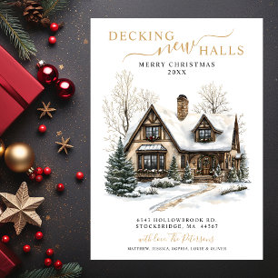 Decking New Halls New Home Christmas Moving Announcement