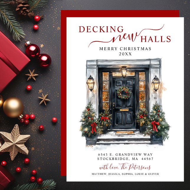 Decking New Halls New Home Christmas Moving Announcement (Creator Uploaded)