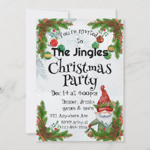 Decking the invitation