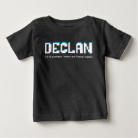Declan boys name meaning pixels text