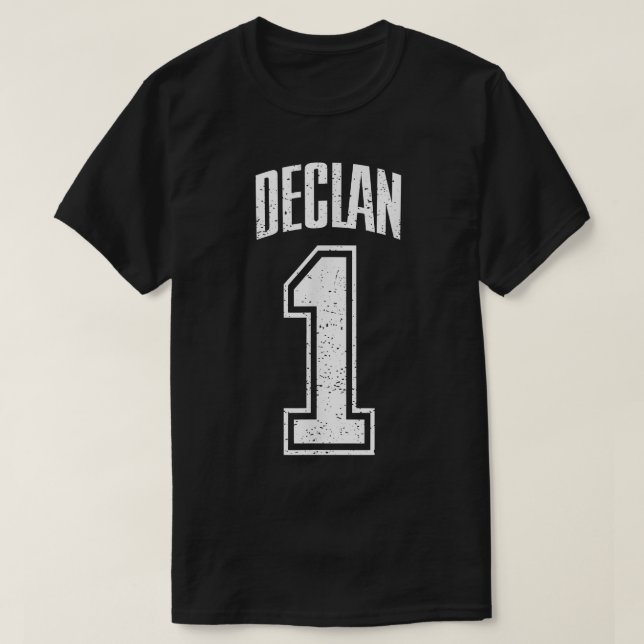 Declan Supporter Number 1 Greatest Fan T-Shirt (Design Front)