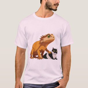 Declan's cat & lizard T-Shirt