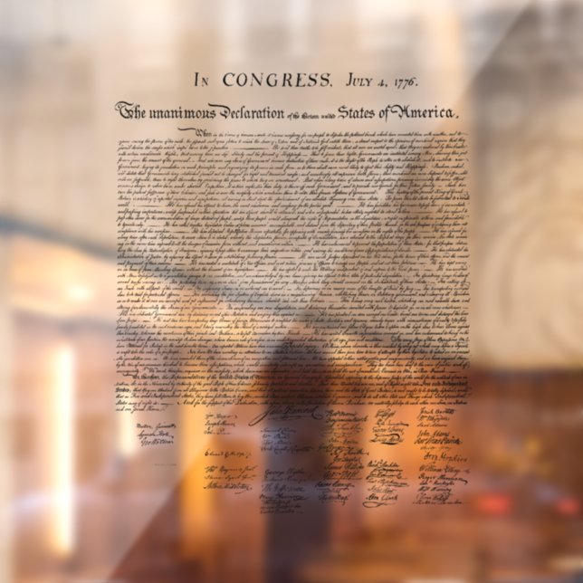 Declaration of Independence (Sheet 2)