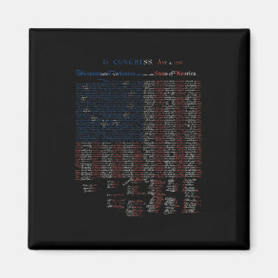 Declaration Of Independence 1776 Betsy Ross Flag V Magnet