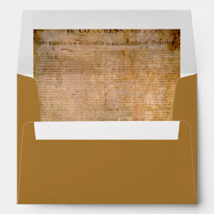 Declaration of Independence 📜 1776 Vintage  Envelope