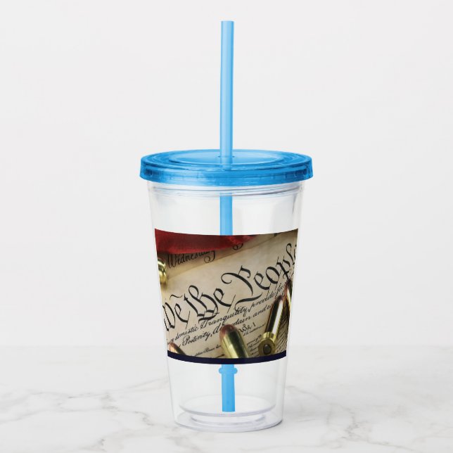 Declaration of Independence   Acrylic Tumbler (Front)