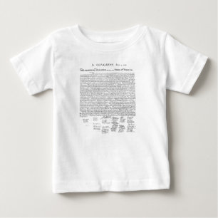 Declaration of Independence Baby T-Shirt