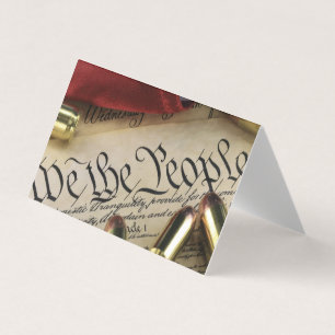 Declaration of Independence Business Card