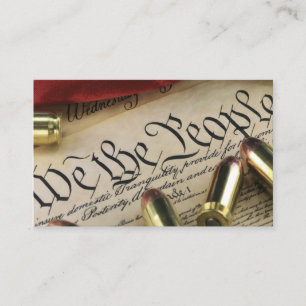 Declaration of Independence Business Card