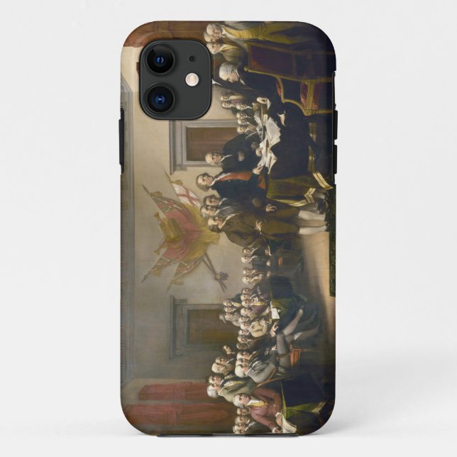 Declaration of Independence by John Trumbull 1819 Case-Mate iPhone Case (Back)
