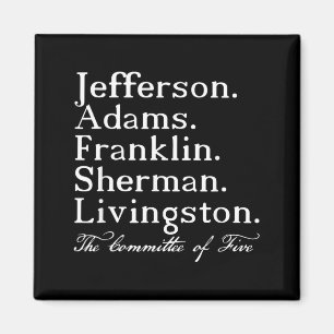 Declaration of Independence Day 4th of July Magnet