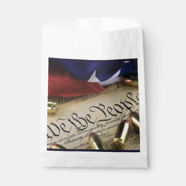 Declaration of Independence   Favour Bags (Front)