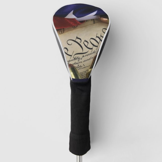 Declaration of Independence Golf Head Cover (Front)
